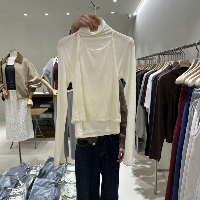 A WANT東大門㊣直郵女裝新品休閑熱賣職業套裝安哥拉兩件套A WANT套裝
