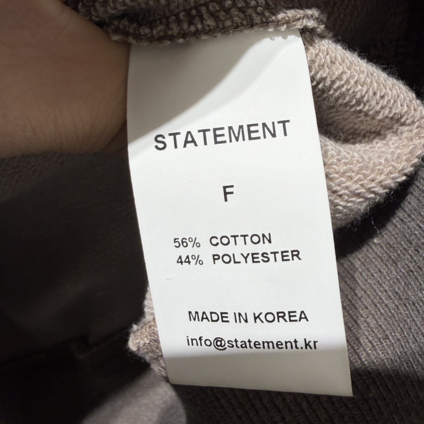 STATEMENT韓國代購㊣女士新品時尚25秋冬休閑職業真品熱賣夾克STATEMENT夾克