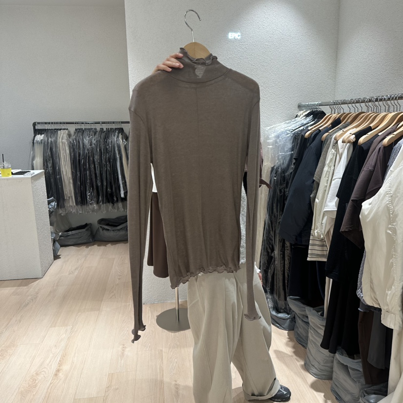 EPIC-S東大門㊣實拍女士新品休閑25秋冬時尚職業真品長袖T恤EPIC-S長袖T恤圖色3
