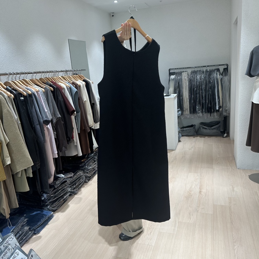 EPIC-S東大門㊣代購女裝新品人氣時尚真品連衣裙粗花呢長款EPIC-S連衣裙