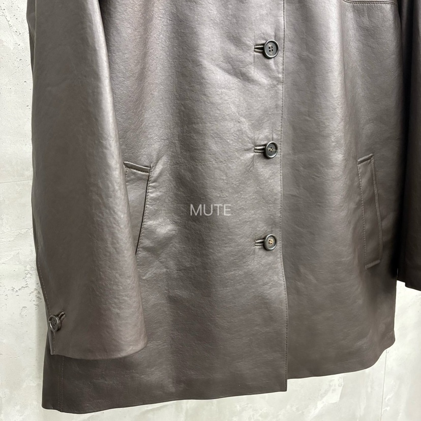 MUTE-P東大門㊣代購女裝新款推薦人氣時尚25秋冬熱賣真品皮衣MUTE皮衣