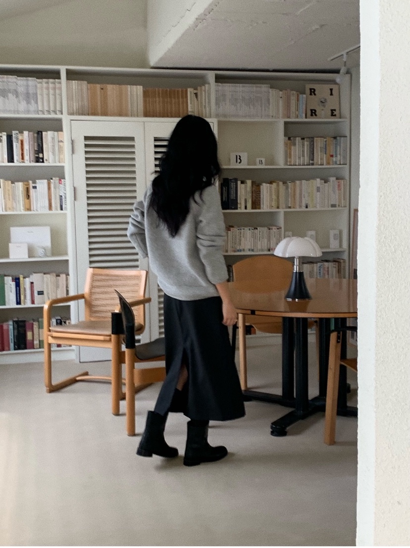 REGULARLY/PLACOR韓國代購㊣女裝新品職業推薦真品長裙羊毛REGULARLY/PLACOR長裙