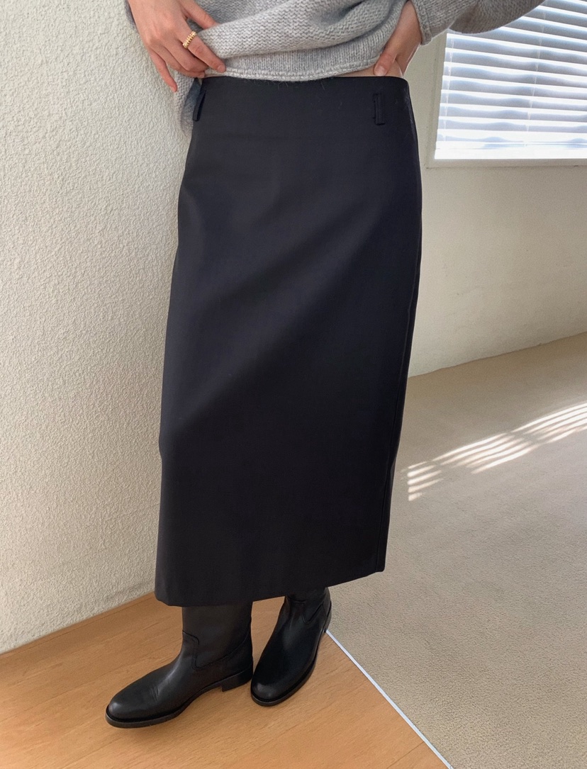REGULARLY/PLACOR韓國代購㊣女裝新品職業推薦真品長裙羊毛REGULARLY/PLACOR長裙