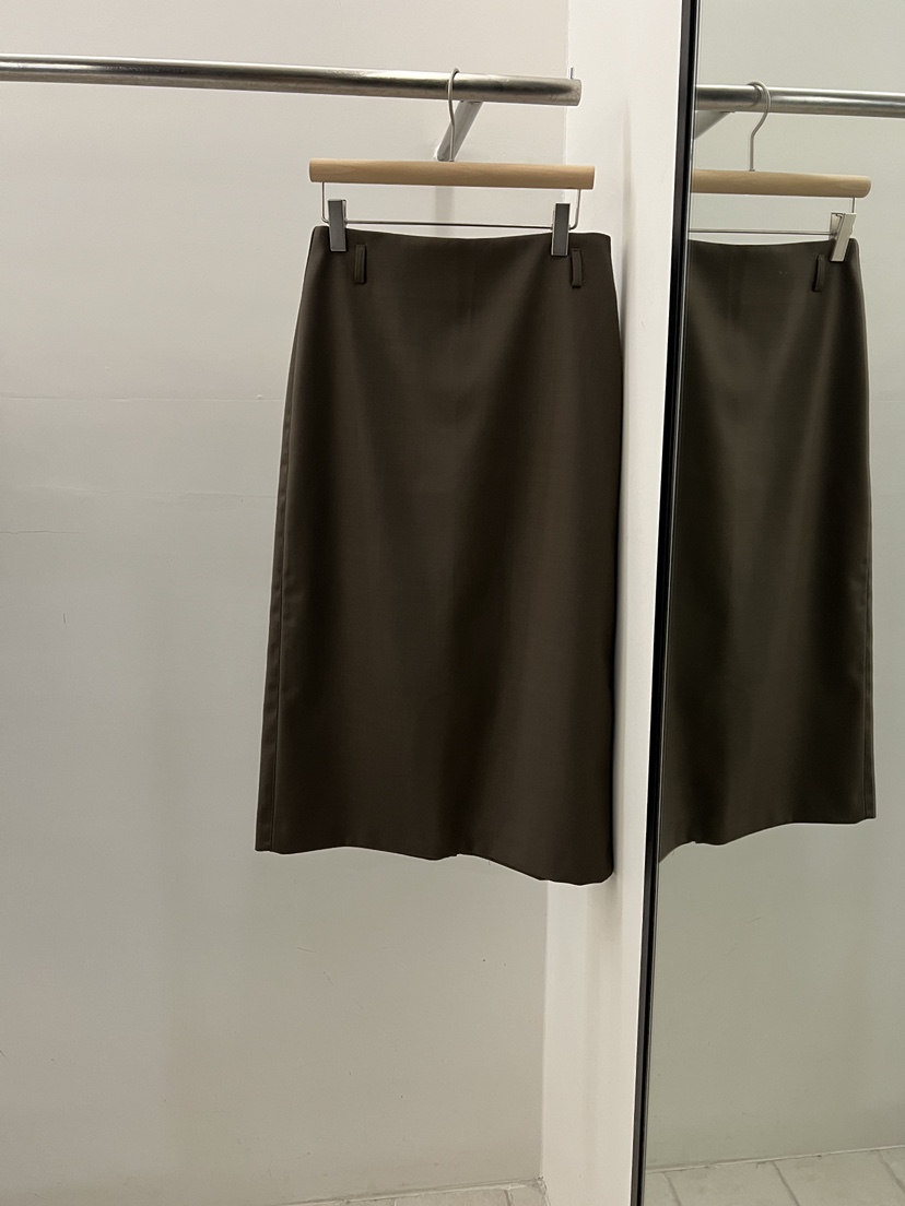 REGULARLY/PLACOR韓國代購㊣女裝新品職業推薦真品長裙羊毛REGULARLY/PLACOR長裙