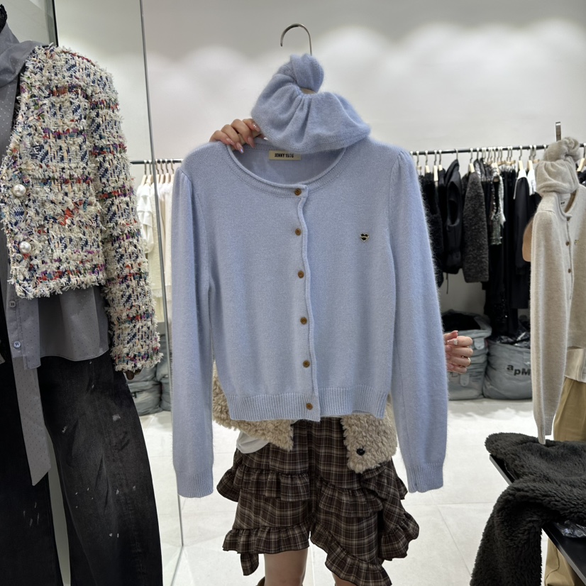 JENNY 1976東大門㊣實拍女士新品職業真品套裝安哥拉兩件套JENNY 1976套裝圖色2