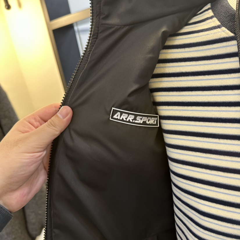 ARR韓國直郵㊣女士新品推薦人氣時尚休閑短款棉服兩面穿雙面ARR短款棉服