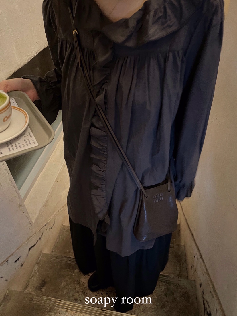 SOAPYROOM韓國直郵㊣女裝新款時尚真品推薦人氣熱賣襯衫蕾絲衫SOAPYROOM襯衫/蕾絲衫