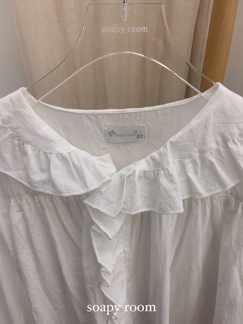 SOAPYROOM韓國直郵㊣女裝新款時尚真品推薦人氣熱賣襯衫蕾絲衫SOAPYROOM襯衫/蕾絲衫