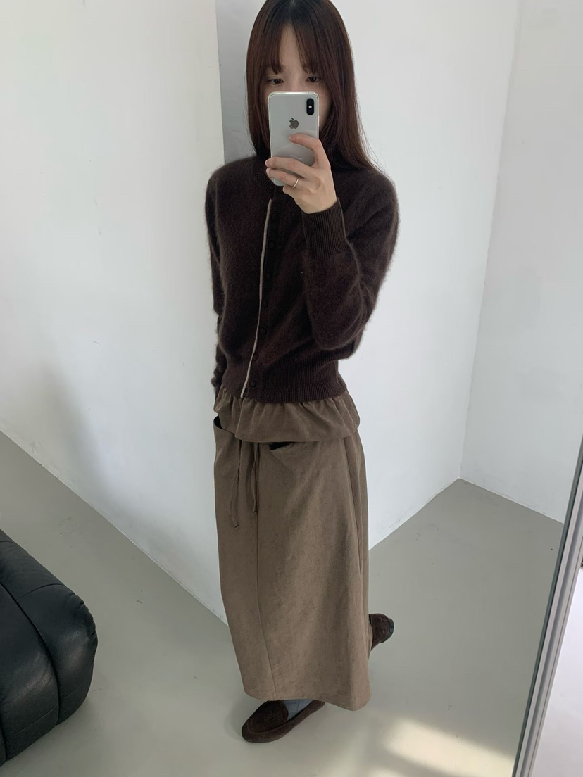 TAF韓國直郵㊣女裝新款推薦熱賣人氣休閑職業真品25秋冬長裙TAF長裙