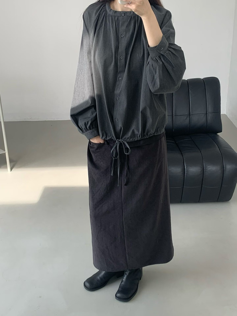TAF韓國直郵㊣女裝新款推薦熱賣人氣休閑職業真品25秋冬長裙TAF長裙