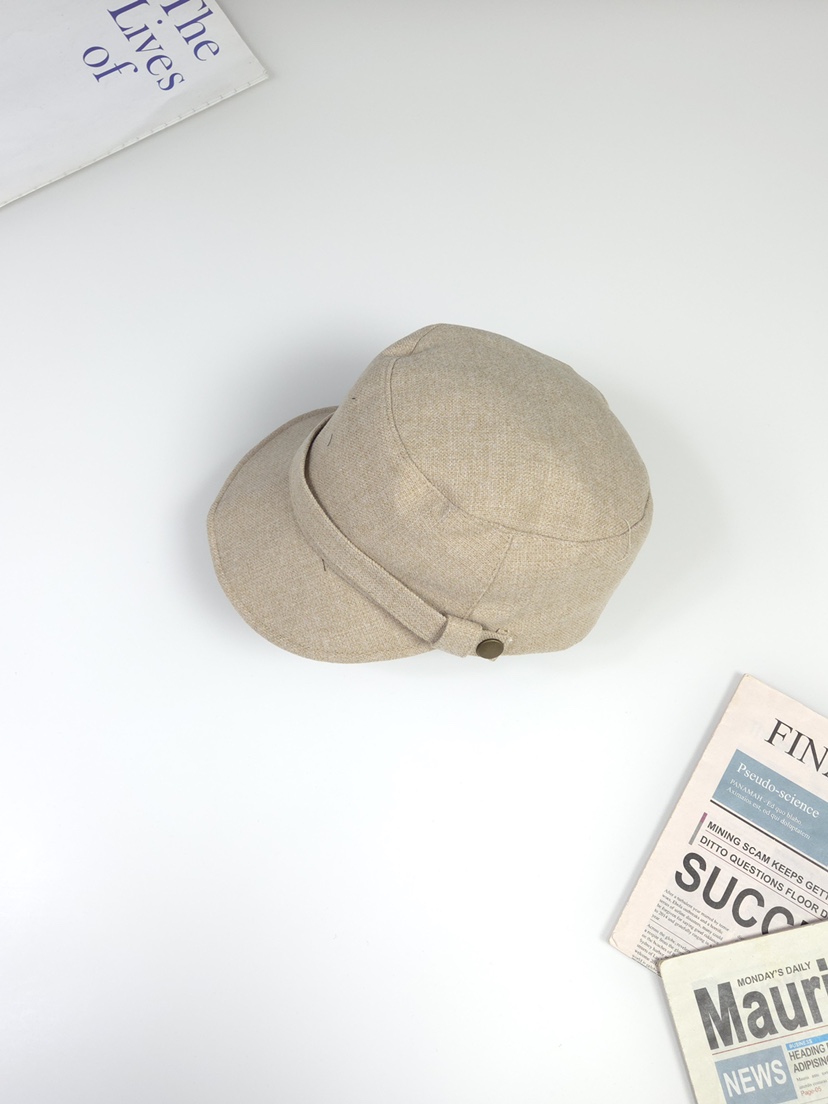 THE HAT-P東大門㊣直郵女裝新款真品休閑時尚推薦帽子腰帶棉THE HAT帽子圖色3