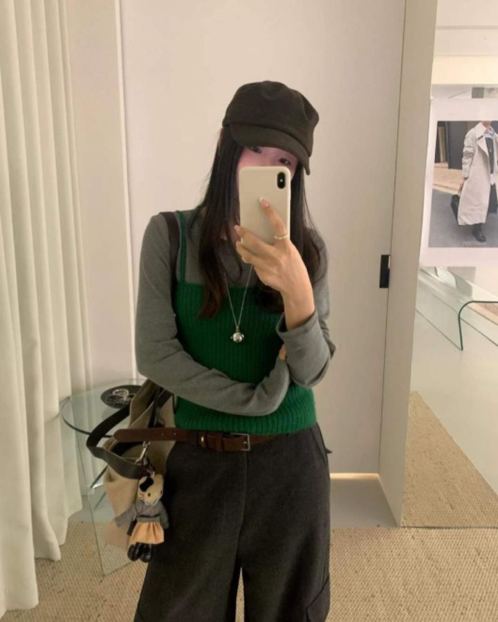 BOBBIE DOLL韓國代購㊣女士新品推薦休閑真品職業吊帶背心BOBBIE DOLL吊帶/背心