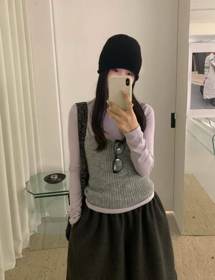 BOBBIE DOLL韓國代購㊣女士新品推薦休閑真品職業吊帶背心BOBBIE DOLL吊帶/背心
