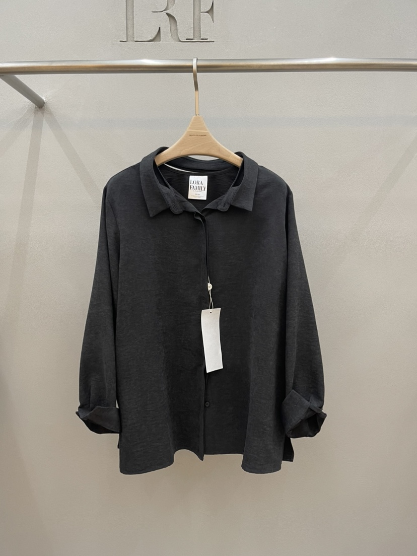 PLUS HONG-P東大門㊣實拍女裝新品真品人氣25秋冬襯衫蕾絲衫LORA FAMILY/PLUS HONG襯衫/蕾絲衫圖色3