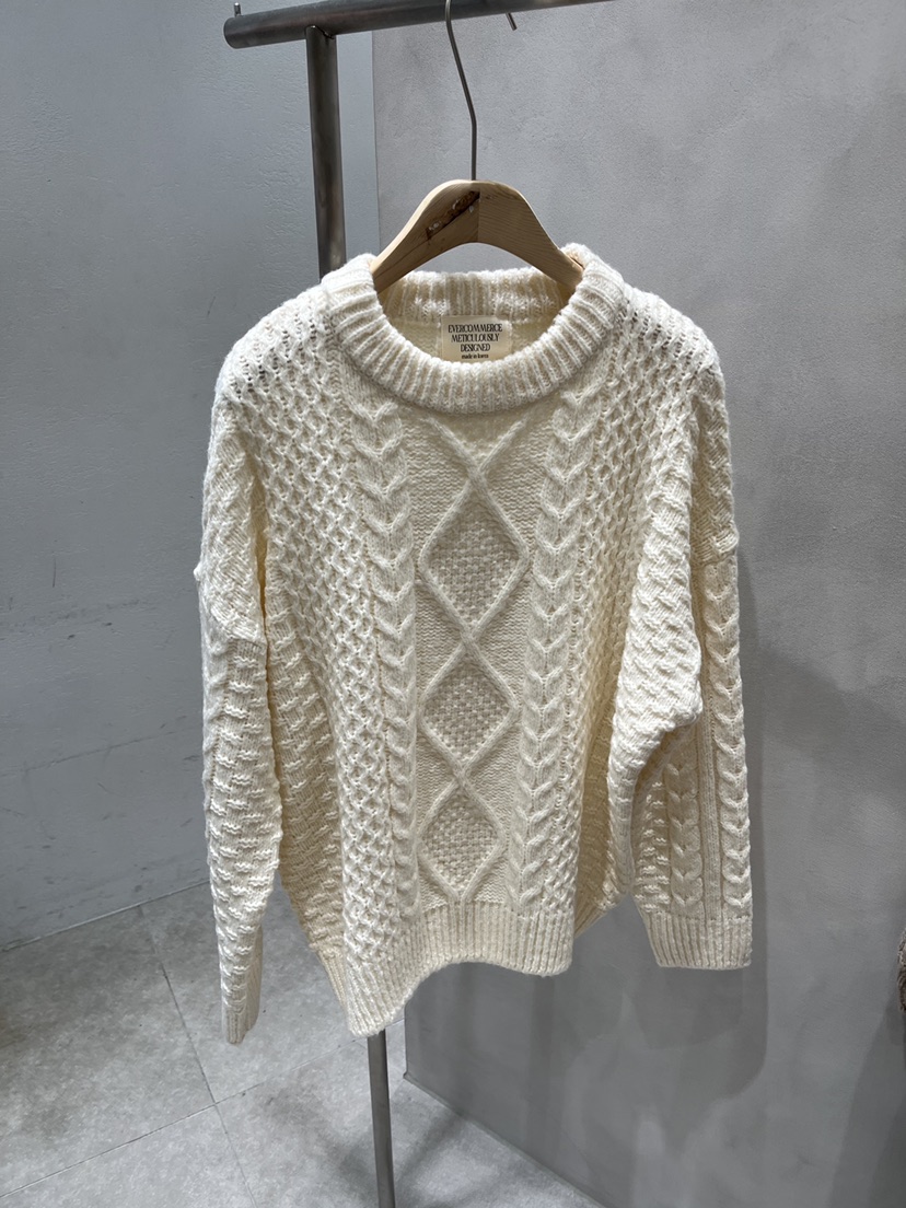 EVERCOMMERCE METICULOUSLY DESIGNED東大門㊣實拍女裝新品熱賣毛衣EVERCOMMERCE毛衣