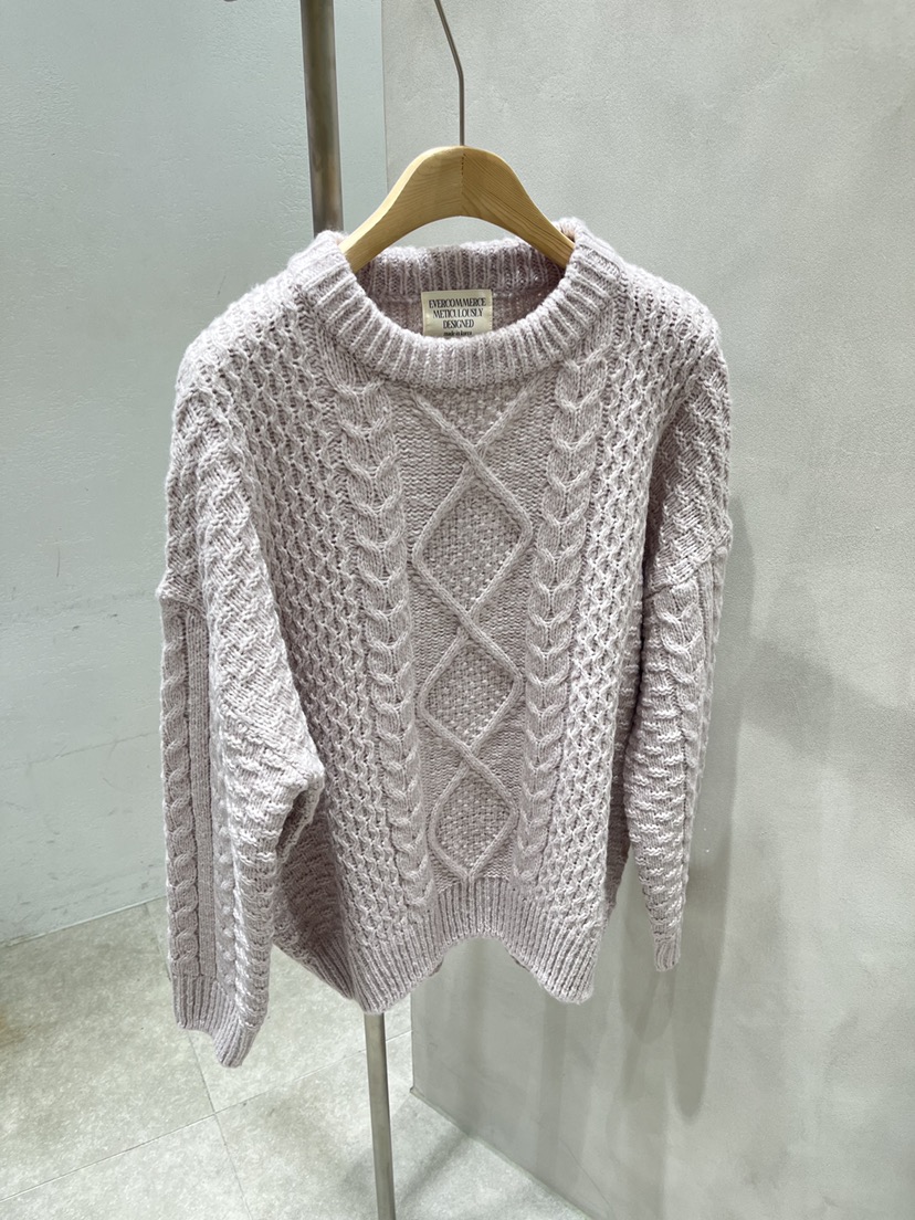 EVERCOMMERCE METICULOUSLY DESIGNED東大門㊣實拍女裝新品熱賣毛衣EVERCOMMERCE毛衣圖色2