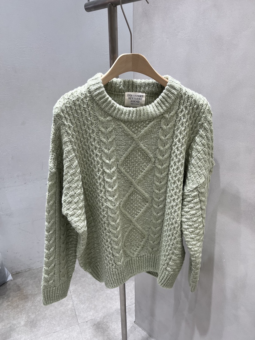EVERCOMMERCE METICULOUSLY DESIGNED東大門㊣實拍女裝新品熱賣毛衣EVERCOMMERCE毛衣圖色4