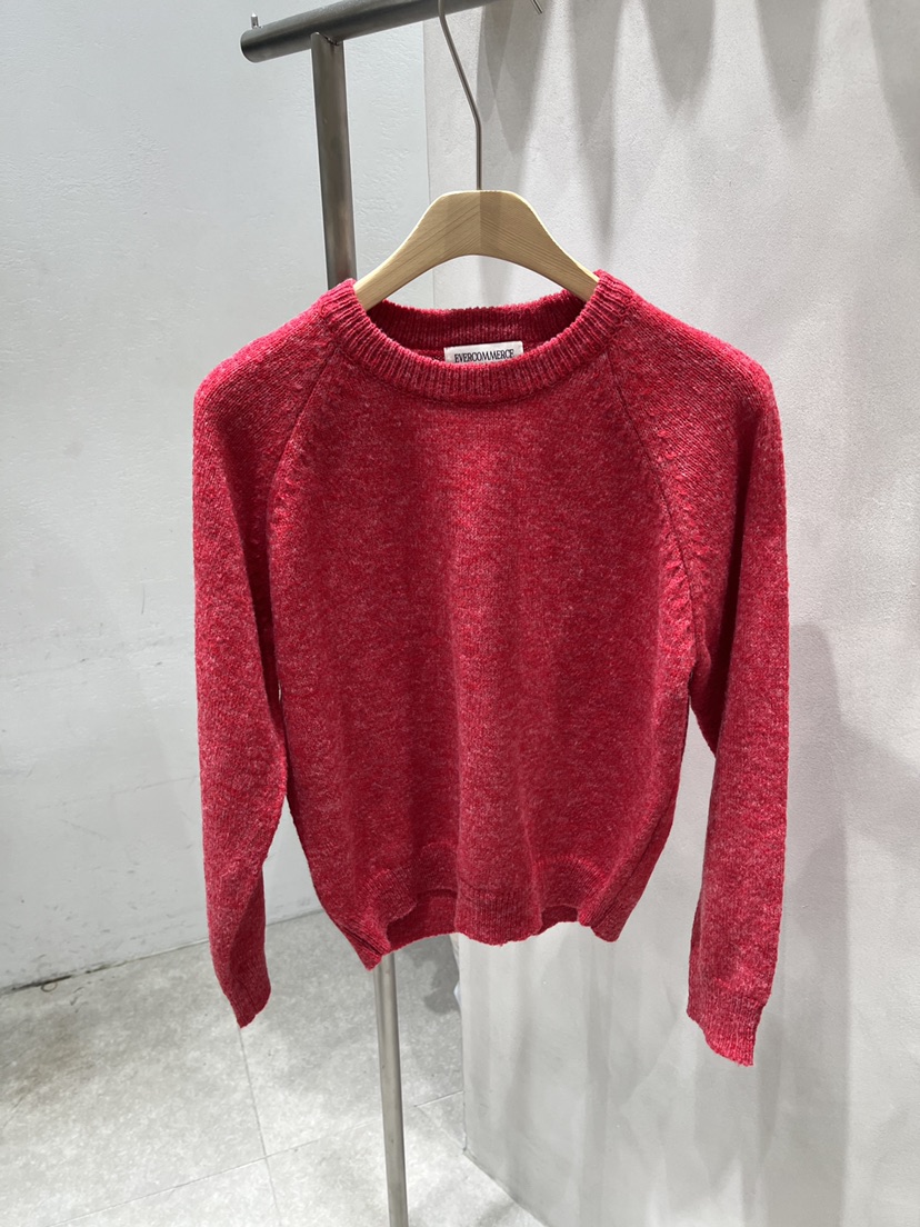EVERCOMMERCE METICULOUSLY DESIGNED東大門㊣代購女士新品25秋冬針織衫EVERCOMMERCE針織衫