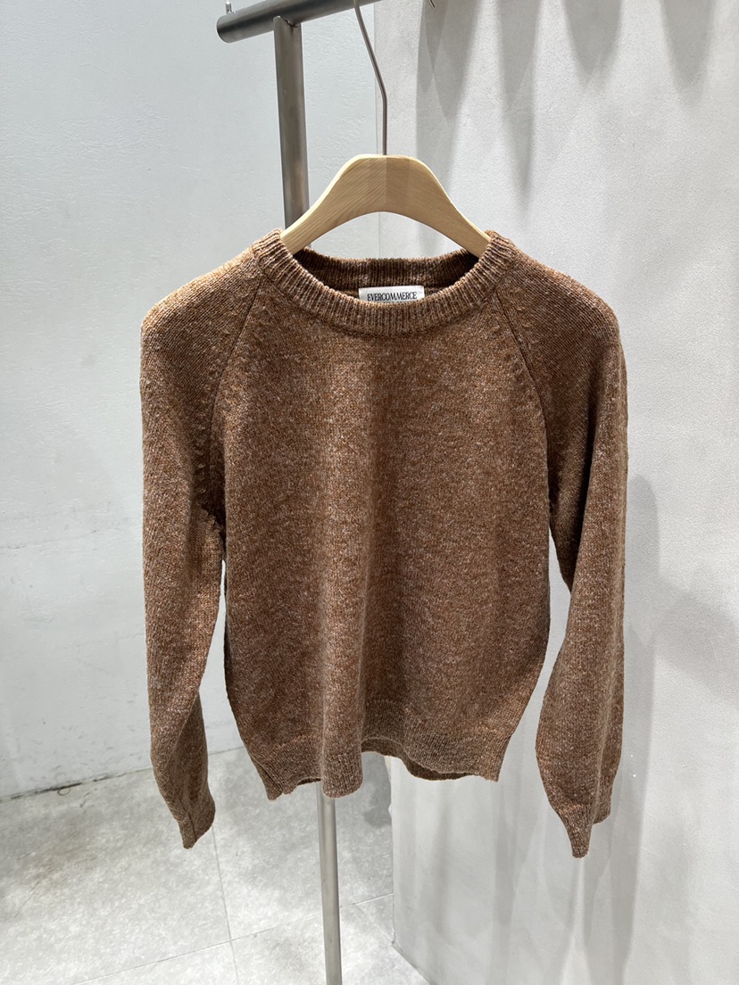 EVERCOMMERCE METICULOUSLY DESIGNED東大門㊣代購女士新品25秋冬針織衫EVERCOMMERCE針織衫圖色5