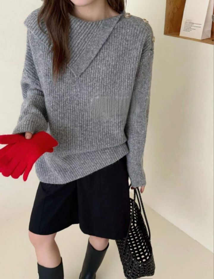 BOBBIE DOLL韓國直郵㊣女士新品真品25秋冬人氣推薦針織衫BOBBIE DOLL針織衫