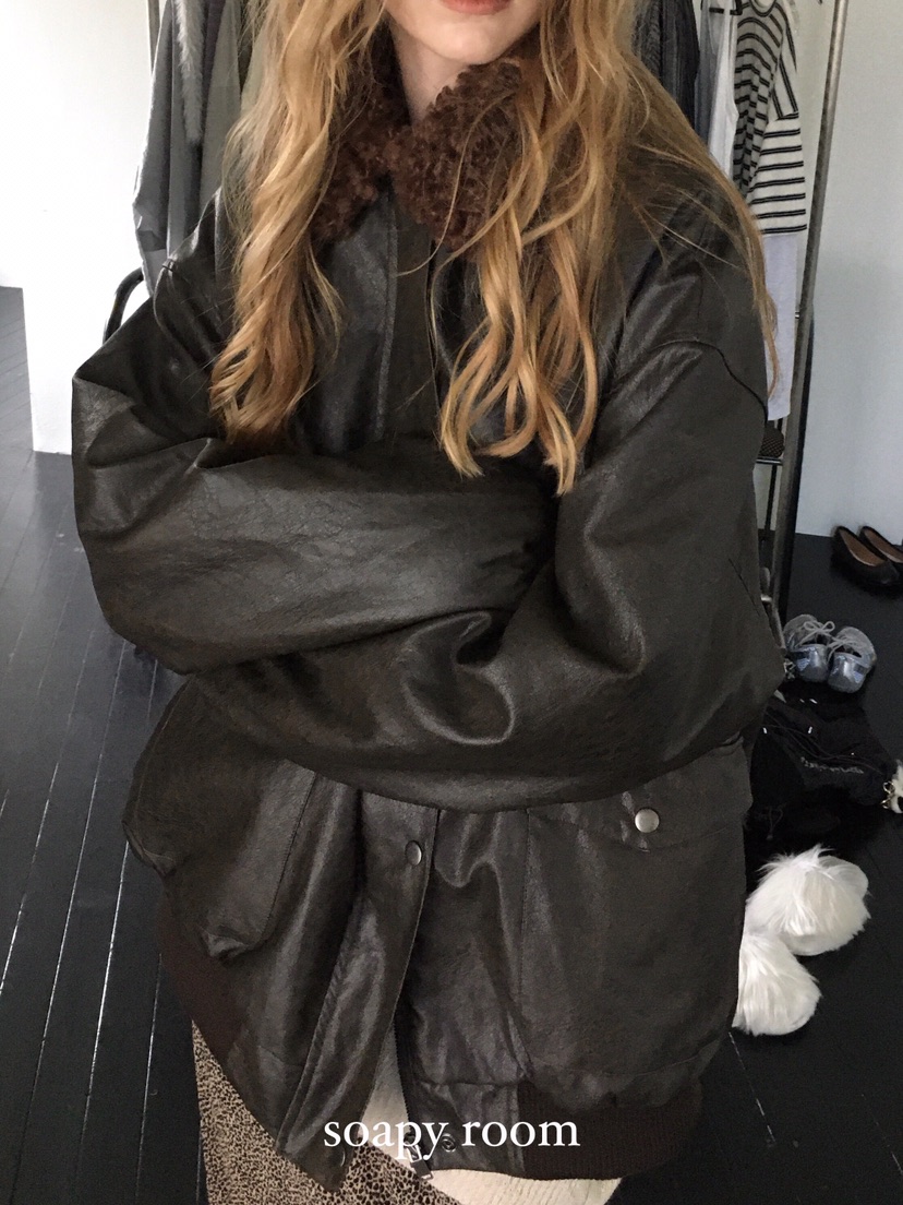 SOAPYROOM東大門㊣直郵女裝新款推薦職業熱賣25秋冬人氣夾克SOAPYROOM夾克