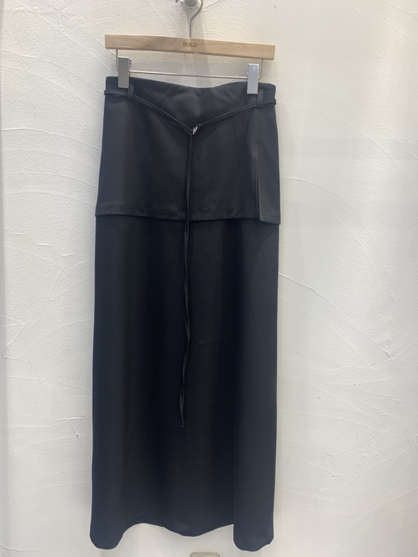 BOLD東大門㊣代購女士新品職業休閑時尚人氣熱賣長裙含腰帶BOLD長裙圖色3