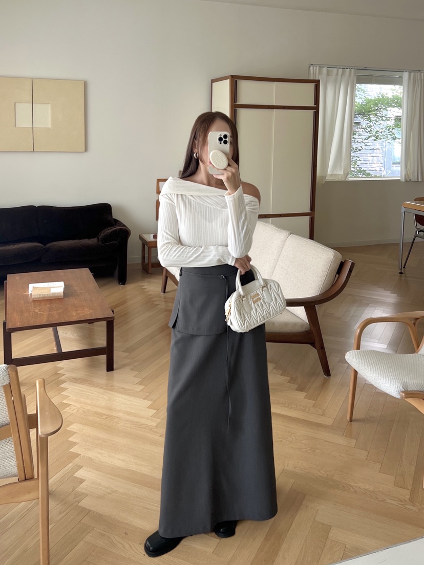BOLD韓國代購㊣女士新款休閑推薦真品時尚職業25秋冬長袖T恤BOLD長袖T恤