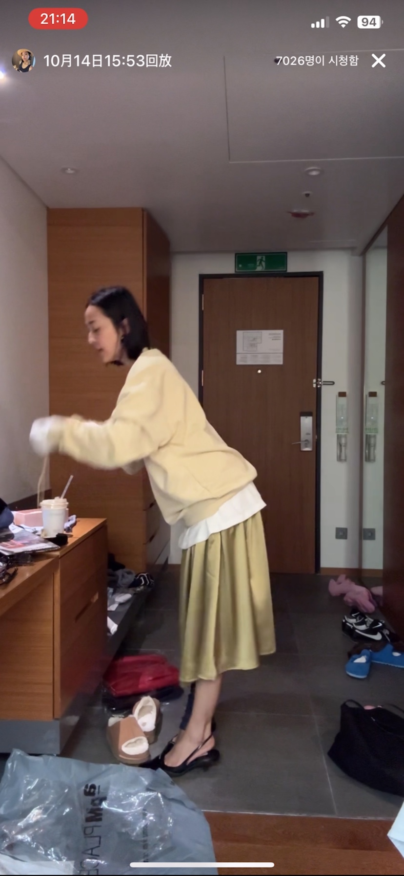 LUMEN-P東大門㊣直郵女士新品25秋冬人氣職業半身裙中短裙LUMEN-P半身裙/中短裙