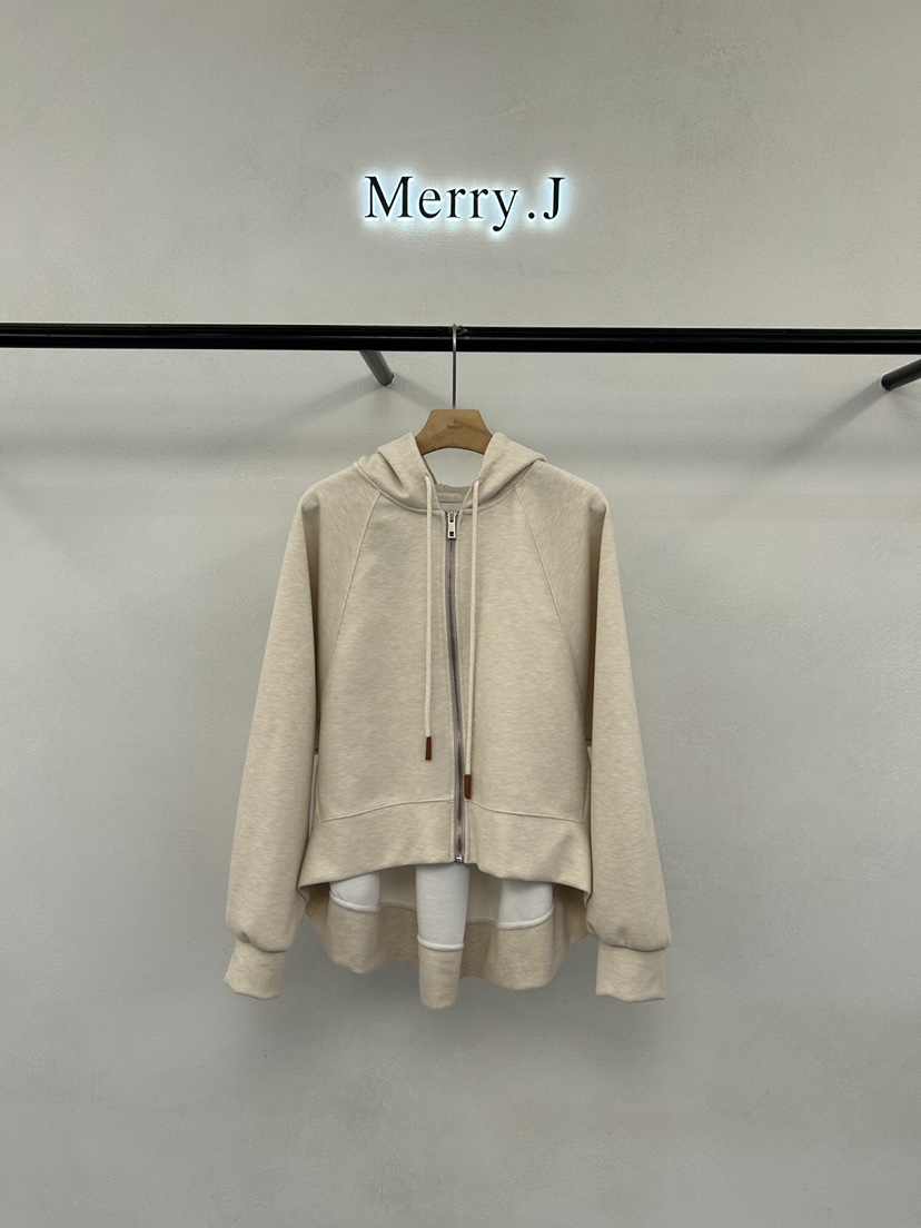 MERRY-J東大門㊣代購女裝新品真品職業推薦夾克連帽拉鏈衫MERRY-J夾克
