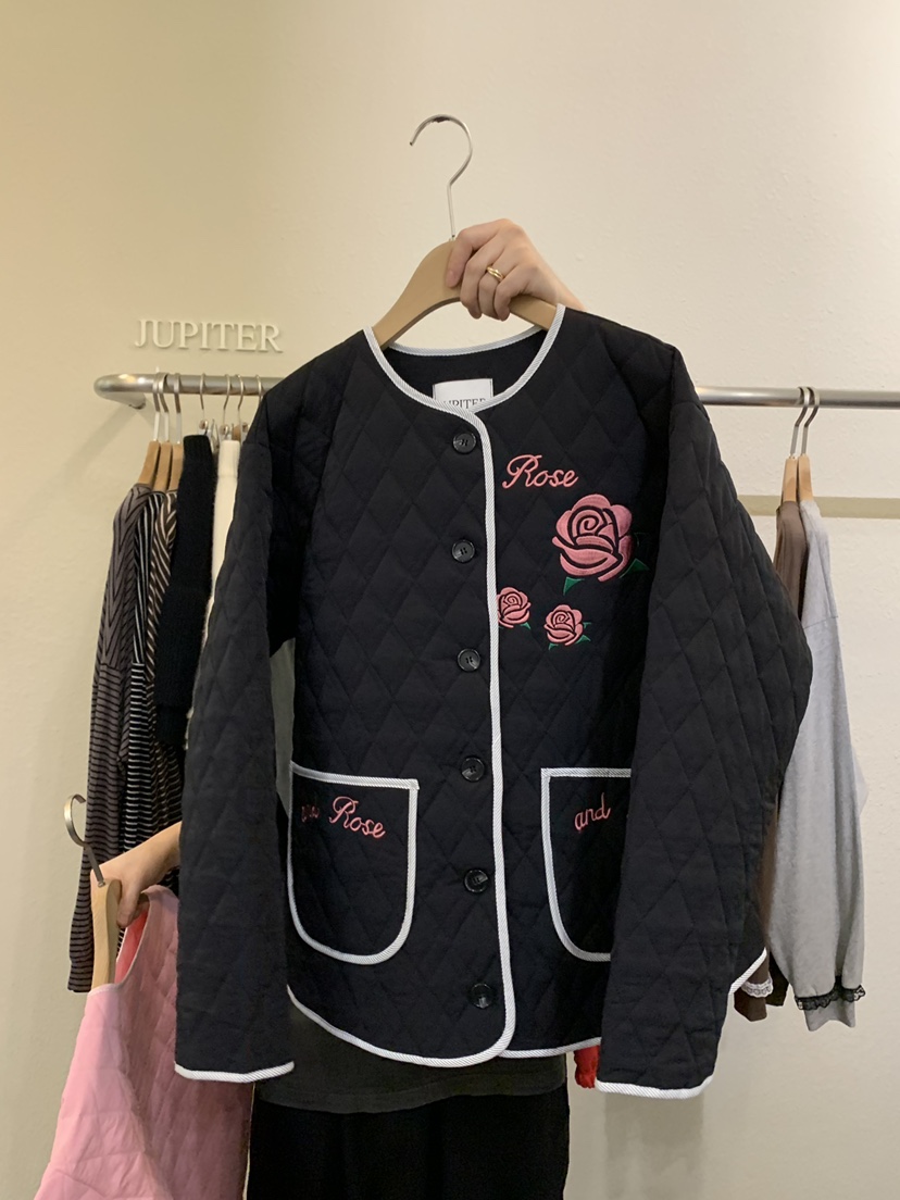JUPITER東大門㊣直郵女士新品熱賣25秋冬真品人氣職業休閑夾克JUPITER夾克圖色2