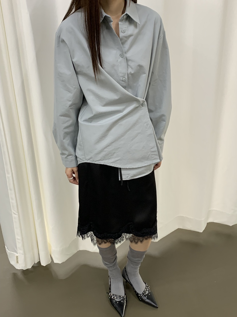 RIVER RAIN韓國直郵㊣女裝新品休閑時尚職業襯衫蕾絲衫泰迪熊RIVER RAIN襯衫/蕾絲衫