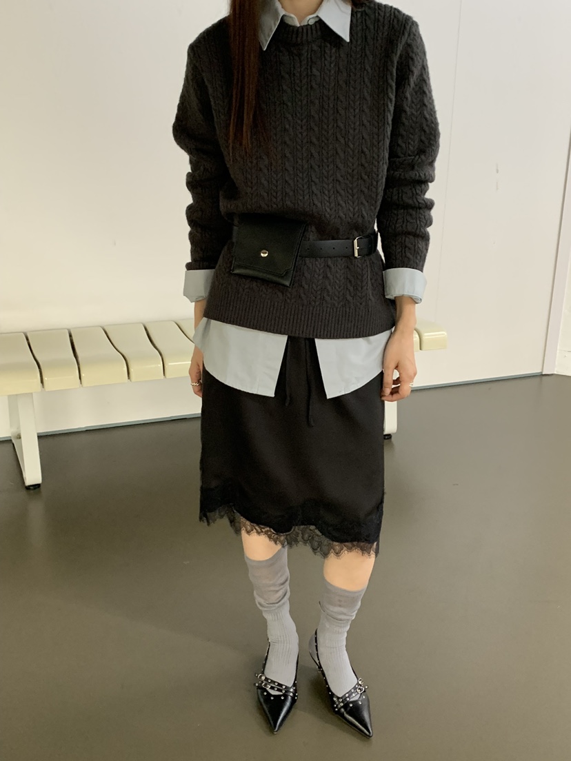 RIVER RAIN東大門㊣直郵女士新款真品人氣推薦熱賣毛衣寬松RIVER RAIN毛衣