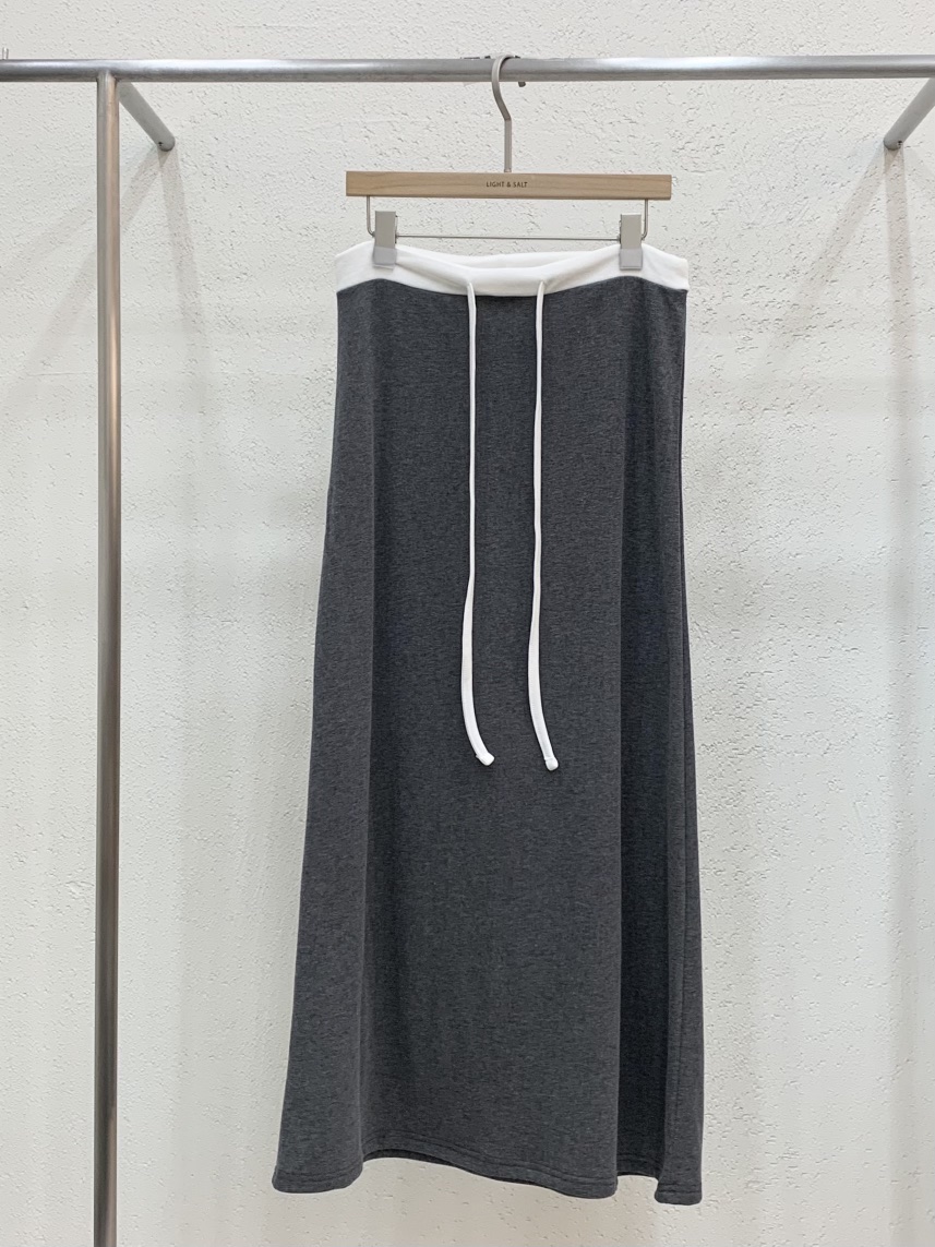 LIGHT AND SALT韓國直郵㊣女裝新品人氣熱賣25秋冬職業長裙LIGHT AND SALT長裙圖色4