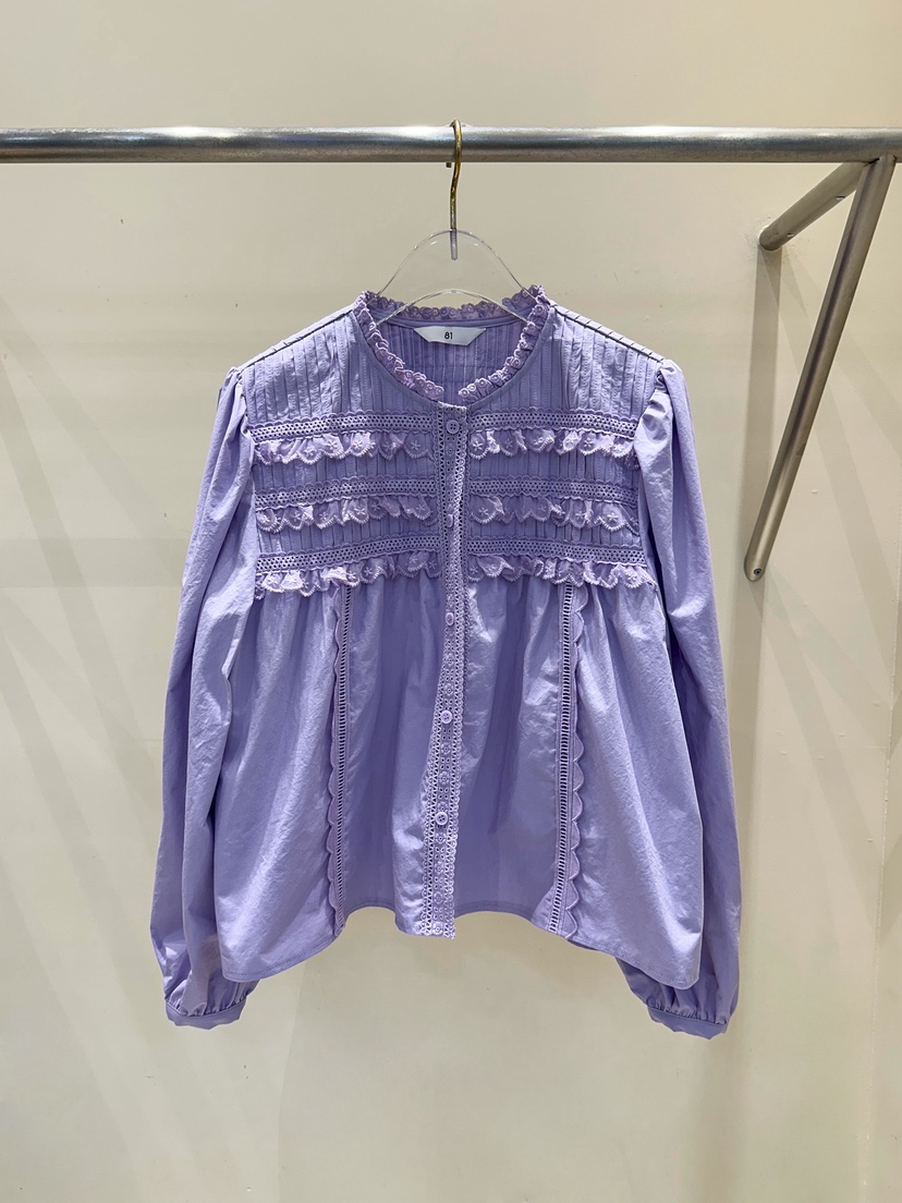 81 MARKET-L東大門㊣實拍女裝新款25秋冬時尚職業襯衫蕾絲衫81 MARKET-L襯衫/蕾絲衫