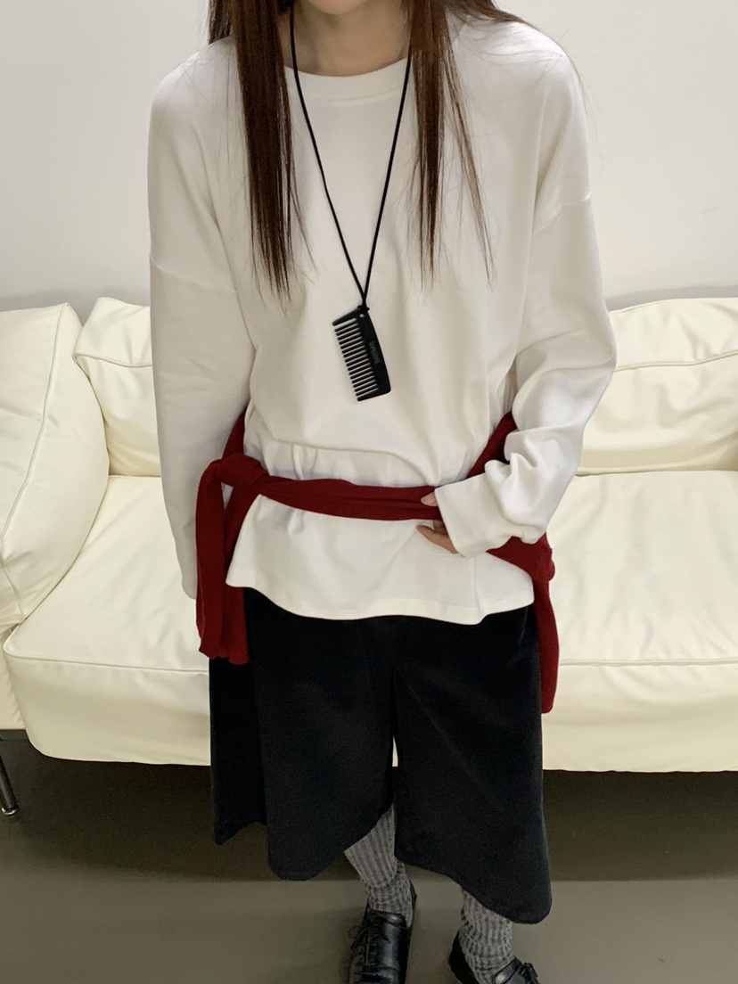 RIVER RAIN韓國代購㊣女裝新品熱賣休閑推薦25秋冬時尚衛衣RIVER RAIN衛衣
