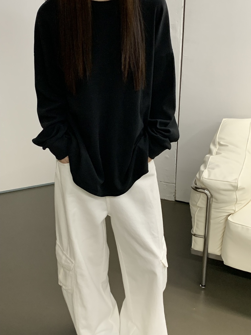RIVER RAIN韓國代購㊣女裝新品熱賣休閑推薦25秋冬時尚衛衣RIVER RAIN衛衣