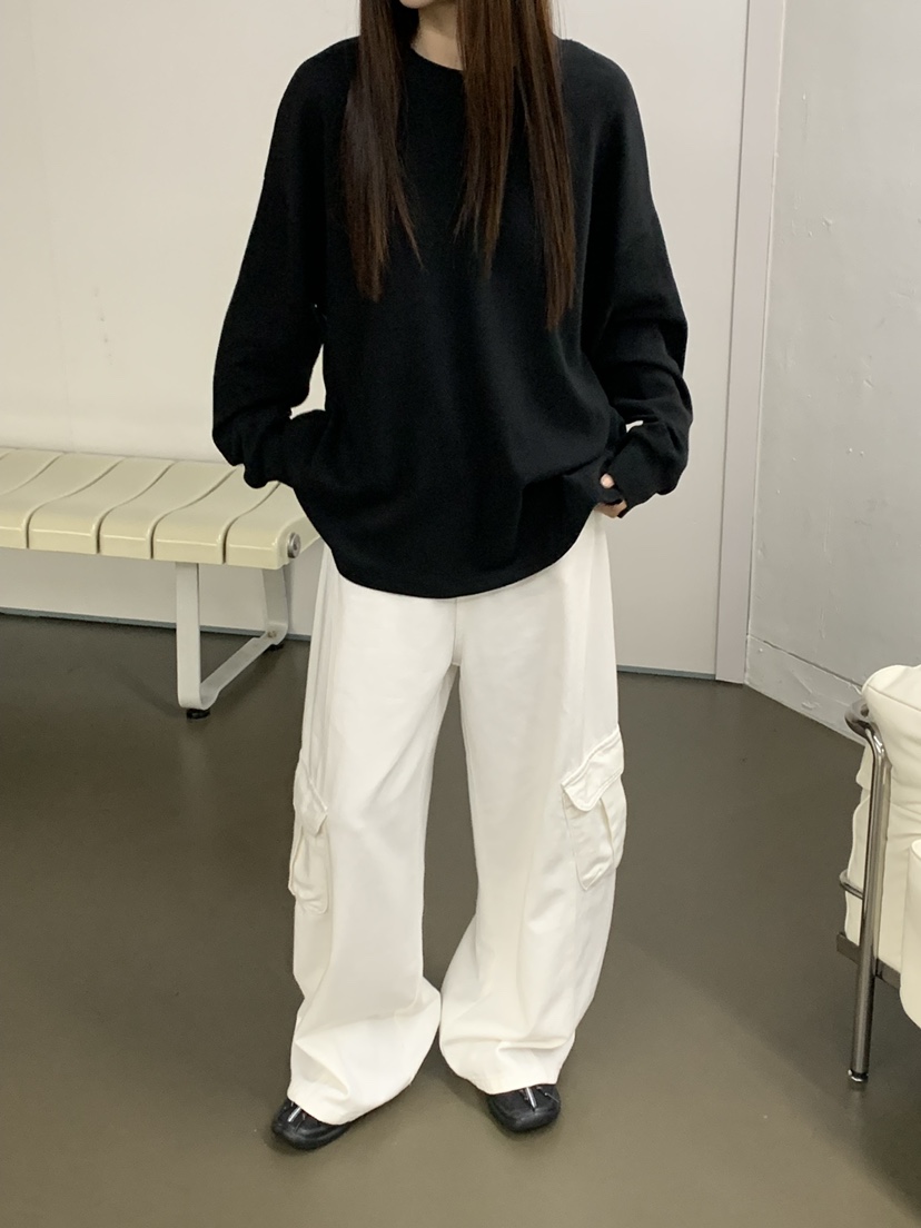 RIVER RAIN韓國代購㊣女裝新品熱賣休閑推薦25秋冬時尚衛衣RIVER RAIN衛衣