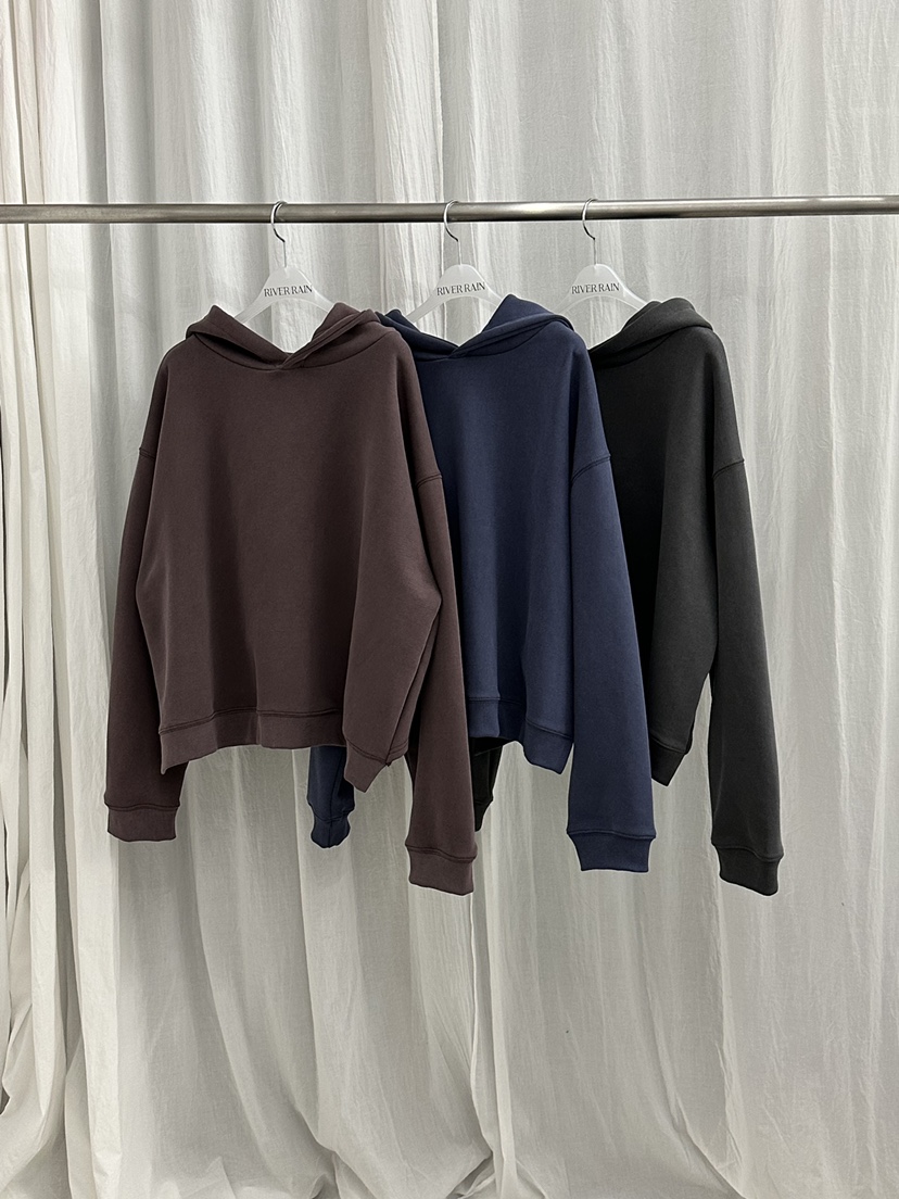 RIVER RAIN東大門㊣實拍女士新品25秋冬熱賣時尚衛衣兜帽寬松RIVER RAIN衛衣
