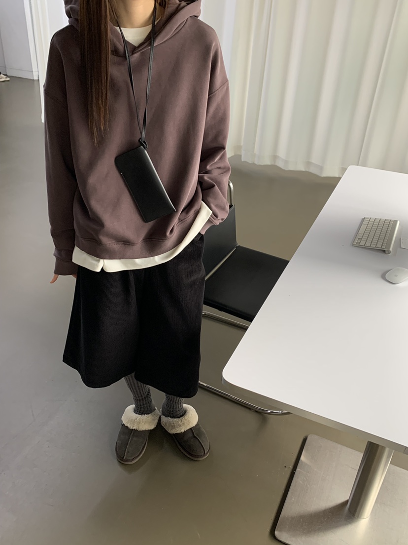 RIVER RAIN東大門㊣實拍女士新品25秋冬熱賣時尚衛衣兜帽寬松RIVER RAIN衛衣