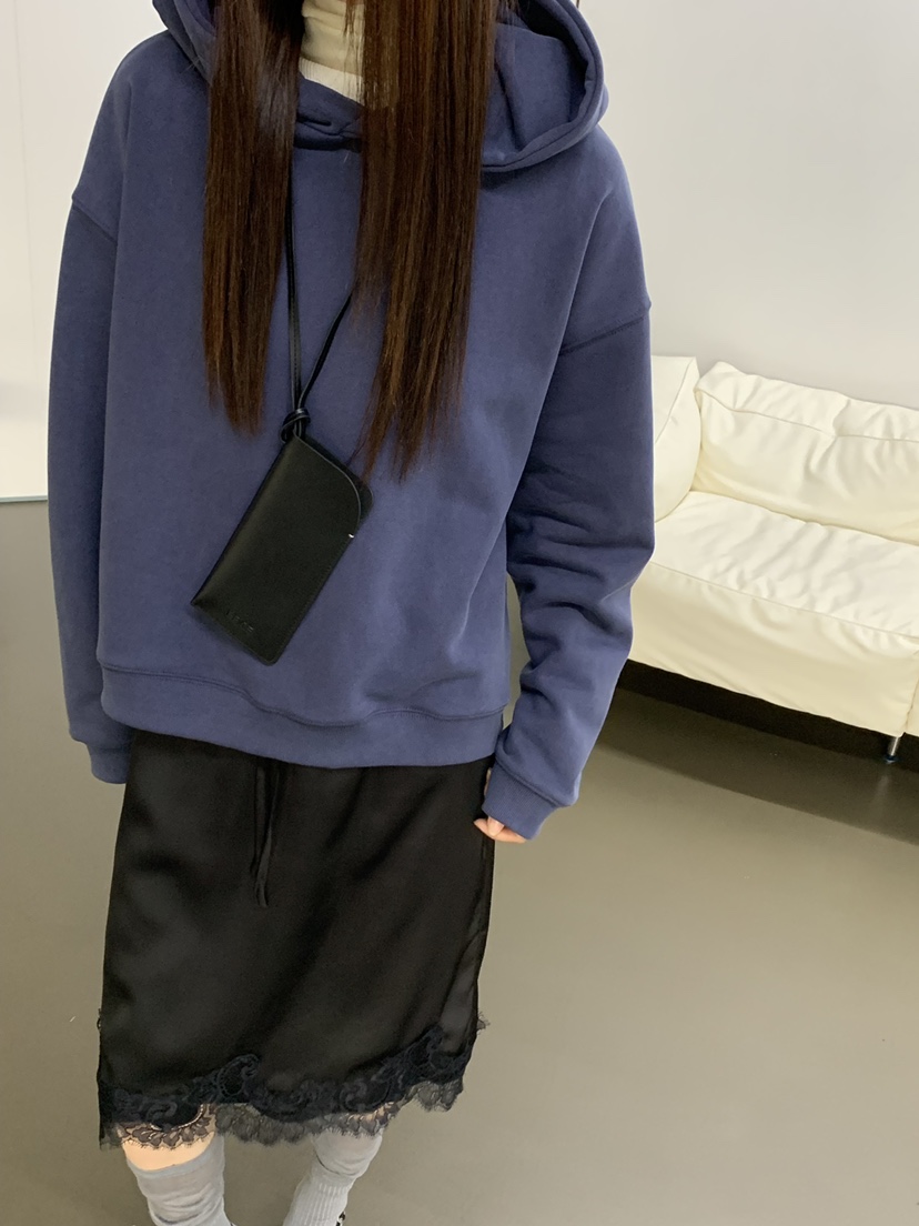 RIVER RAIN東大門㊣實拍女士新品25秋冬熱賣時尚衛衣兜帽寬松RIVER RAIN衛衣