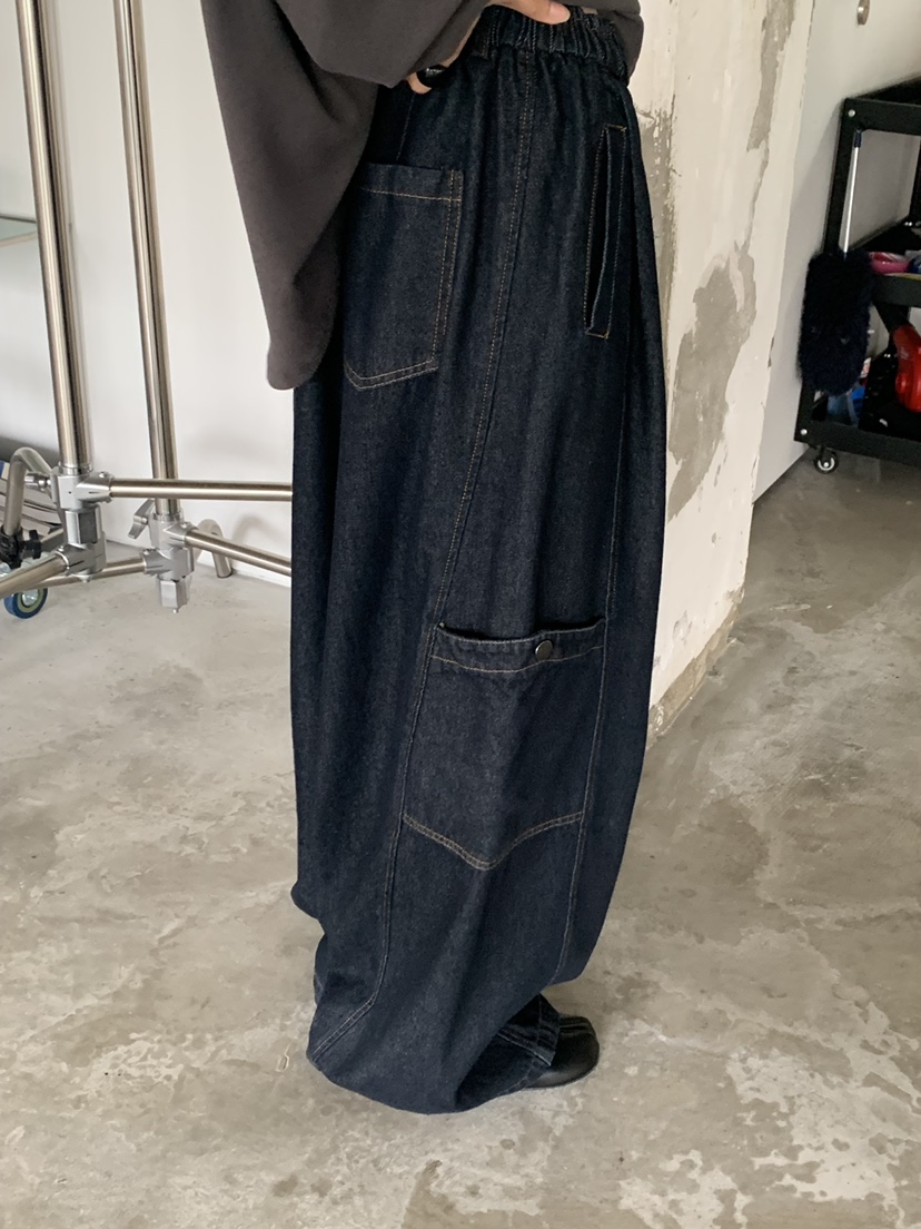 RIVER RAIN東大門㊣代購女裝新款人氣休閑推薦牛仔褲寬松牛仔RIVER RAIN牛仔褲