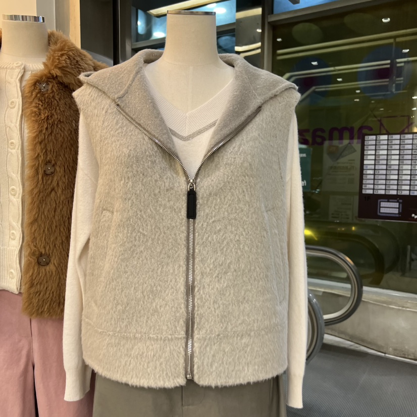AFTERGLOW韓國直郵㊣女士新品推薦休閑熱賣真品馬甲不含內搭AFTERGLOW馬甲圖色2