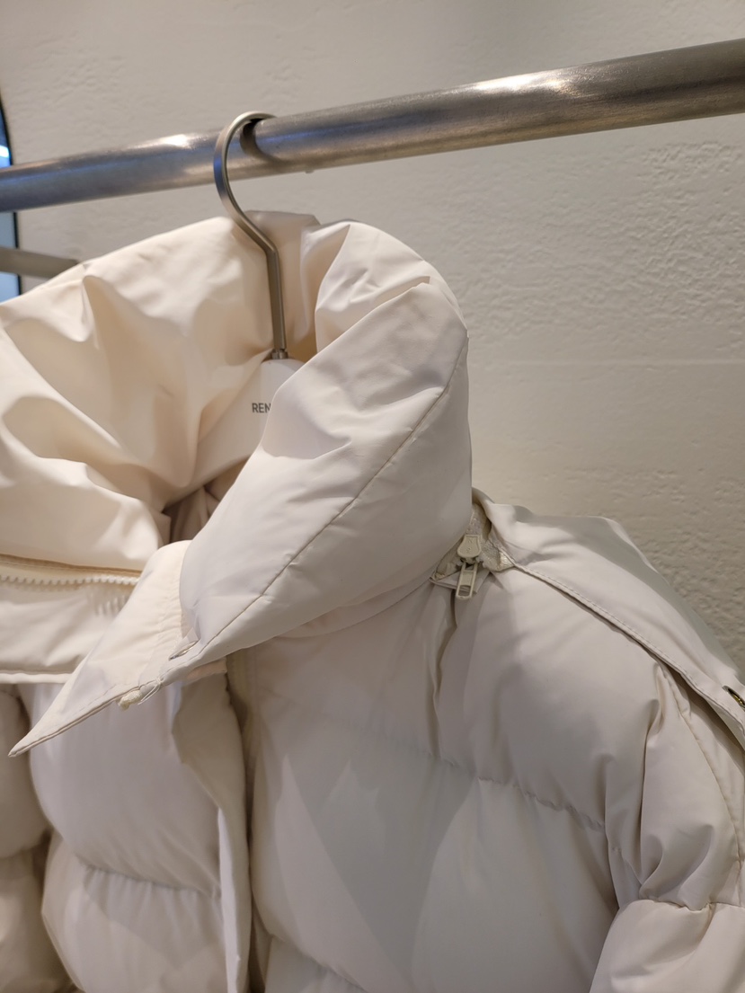 空東大門㊣實拍女裝新品推薦25秋冬真品熱賣短款羽絨服腰帶THE OTHER短款羽絨服