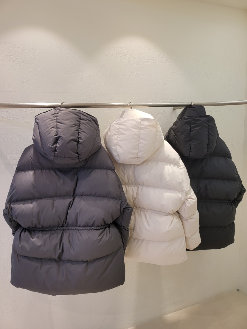 空東大門㊣實拍女裝新品推薦25秋冬真品熱賣短款羽絨服腰帶THE OTHER短款羽絨服