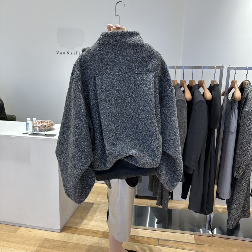 VAN NZILL韓國直郵㊣女士新品推薦休閑職業人氣真品短款大衣VAN NZILL短款大衣