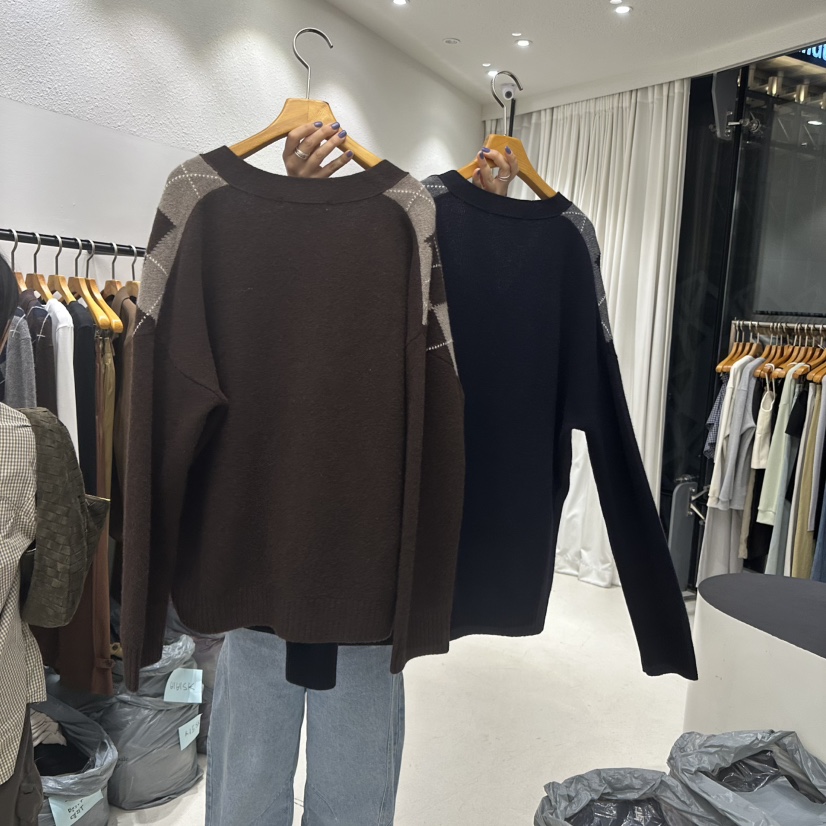 TREND SELLER/G東大門㊣直郵女裝新品休閑人氣時尚針織衫G/TREND SELLER針織衫