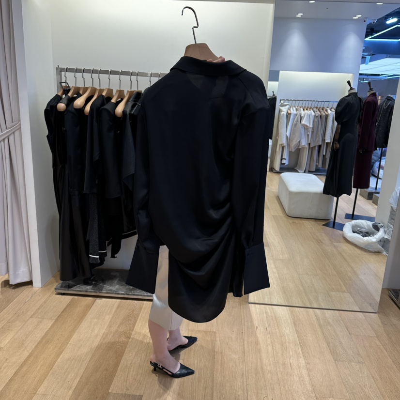 VAN NZILL東大門㊣代購女士新品時尚職業25秋冬襯衫蕾絲衫VAN NZILL襯衫/蕾絲衫