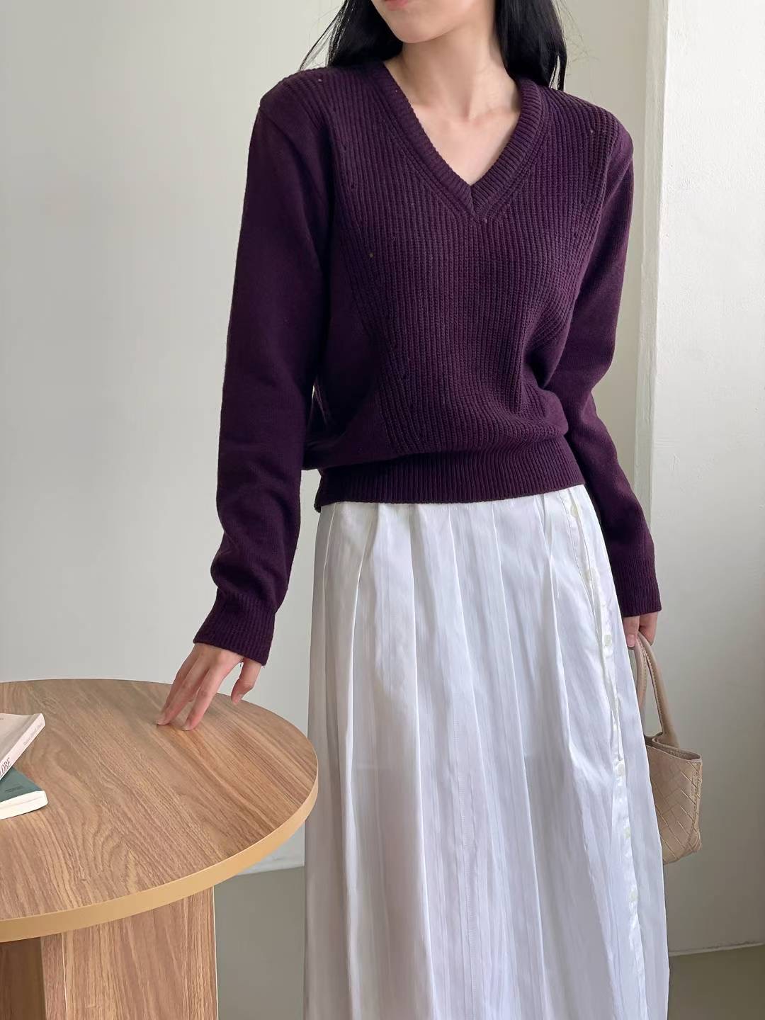 MUSTBE東大門㊣代購女裝新款職業真品人氣熱賣推薦休閑針織衫MUSTBE針織衫圖色3