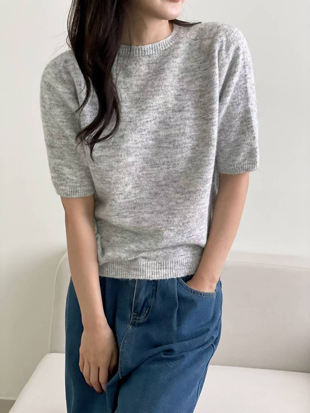 MUSTBE韓國直郵㊣女裝新款推薦人氣25秋冬真品職業時尚針織衫MUSTBE針織衫