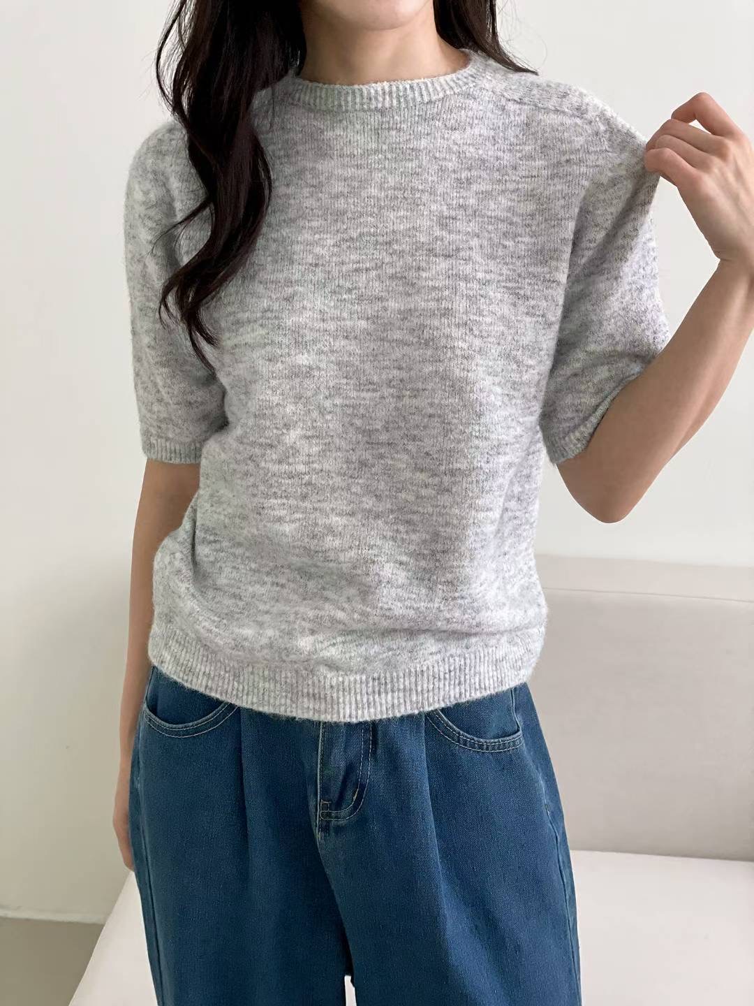 MUSTBE韓國直郵㊣女裝新款推薦人氣25秋冬真品職業時尚針織衫MUSTBE針織衫